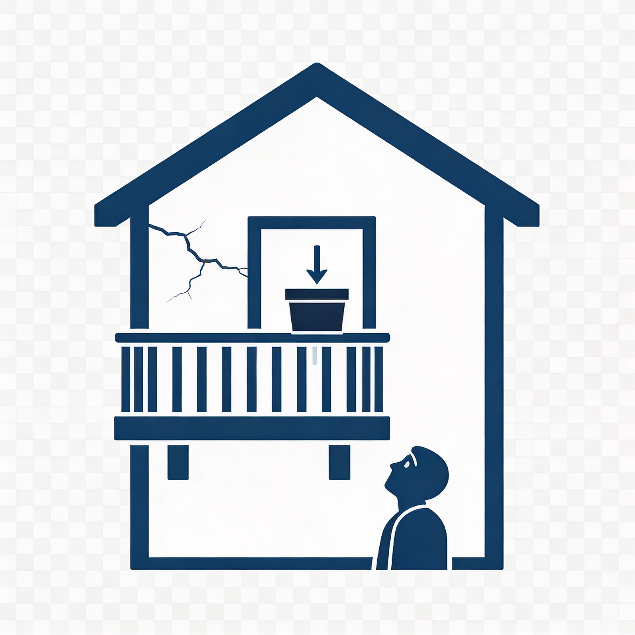 Pictogramme défaut d’entretien du logement