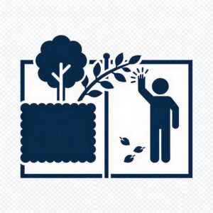 Pictogramme végétation et jardin