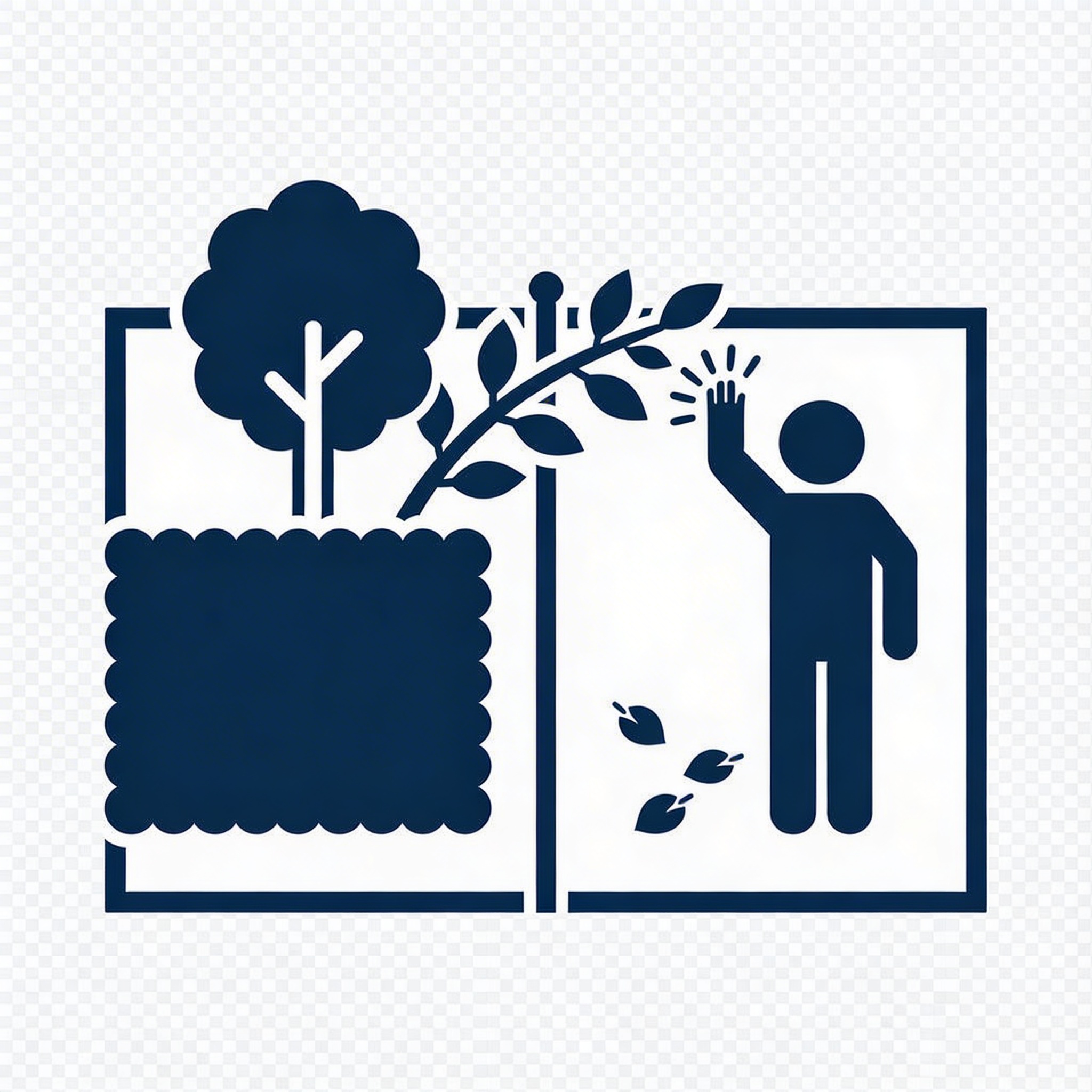 Pictogramme végétation et jardin