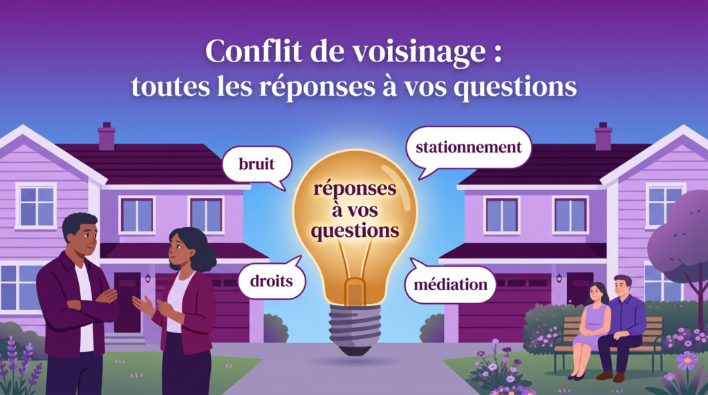 Comment réagir face à un conflit de voisinage et le régler facilement