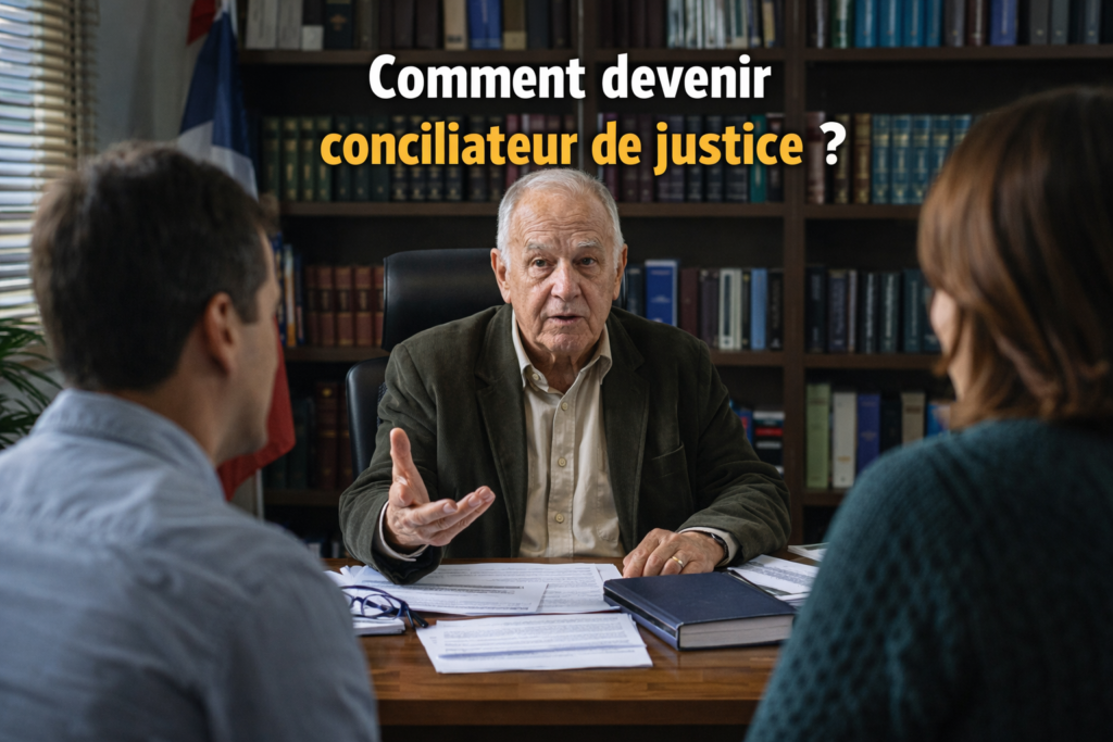 Comment devenir conciliateur de justice ?