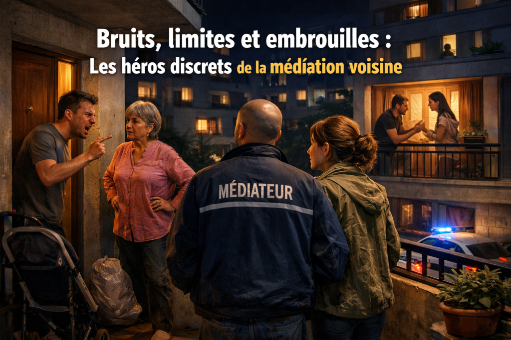 Bruits, limites et embrouilles : Les héros discrets de la médiation voisine