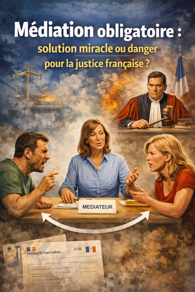 Médiation obligatoire : solution miracle ou danger pour la justice française ?