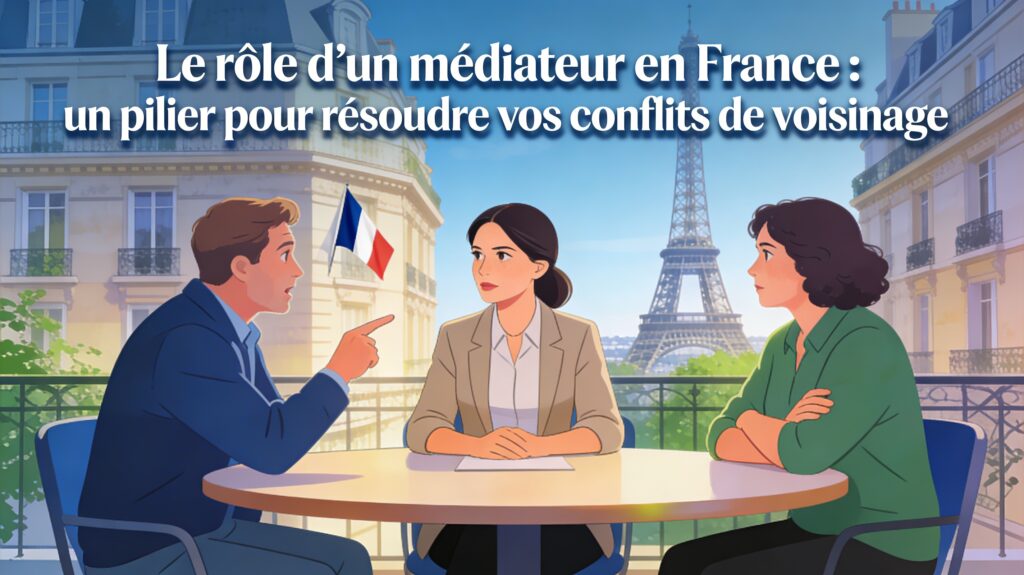 Le rôle d’un médiateur en France : un pilier pour résoudre vos conflits de voisinage