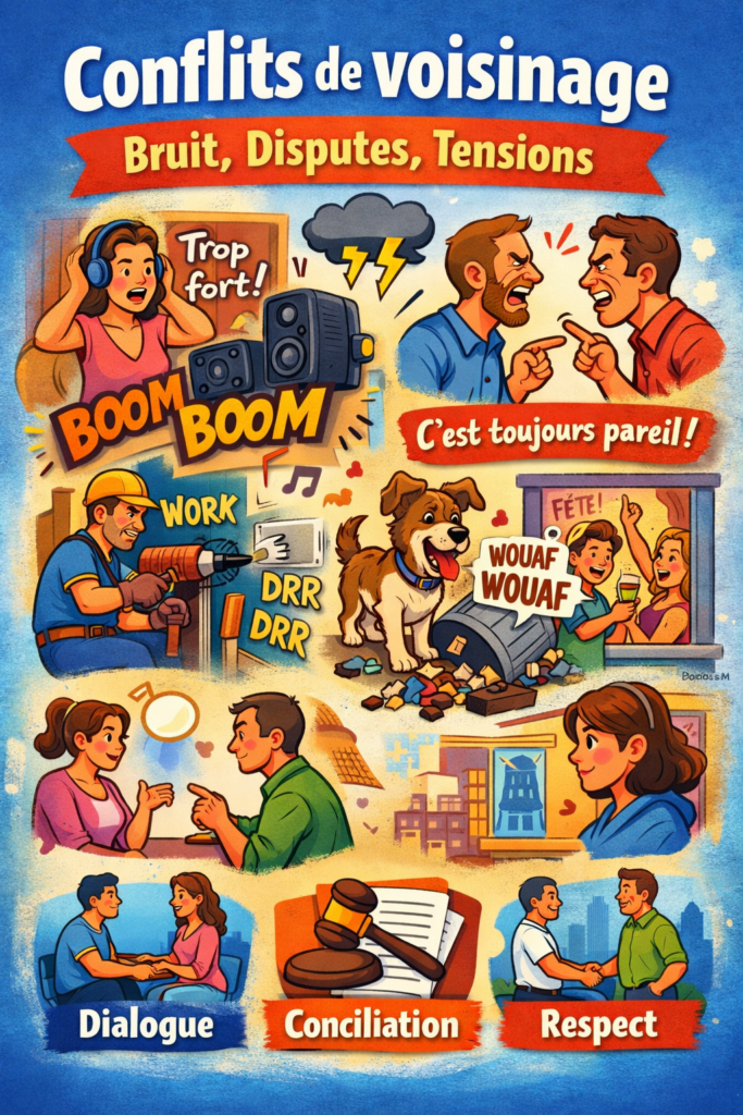 Conflit de voisinage , les solutions